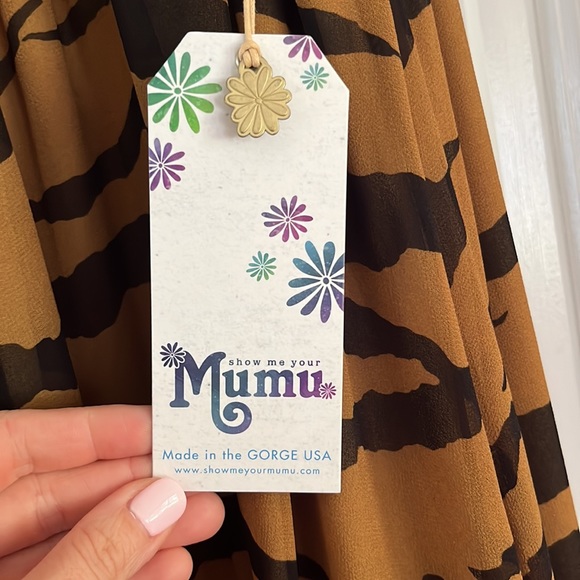 Show Me Your MuMu Ellory Maxi Dress in Great Tiger size small. - Picture 5 of 6